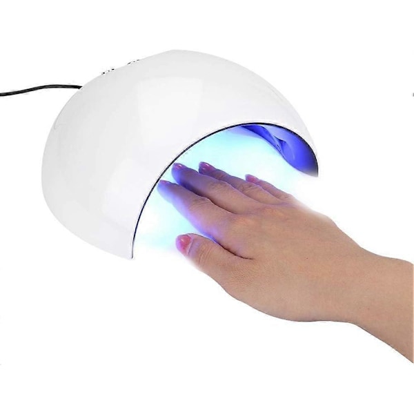 36W UV LED Negletørrer, Ultra-bærbar UV Negletørrer Lampe Negletørrer Hærdning til Fingernegle & Tånegle
