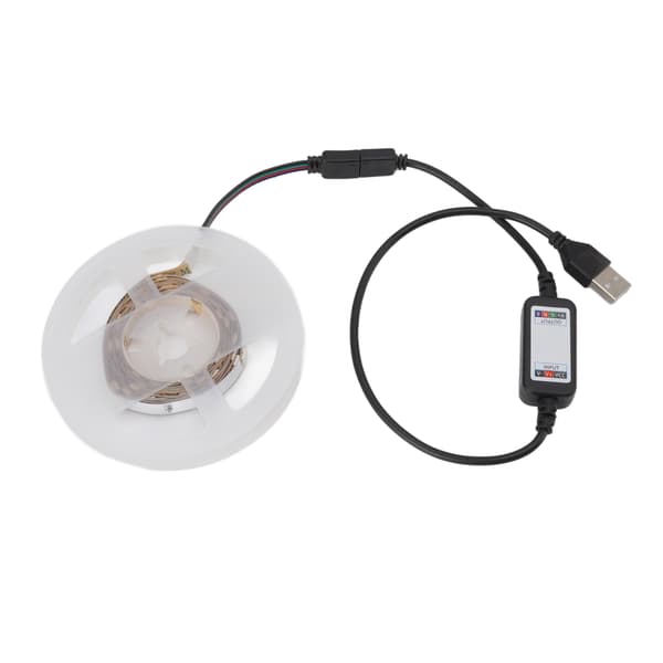 LED-båndlys Strip Lightc Perler USB Bluetooth APP-kontrol til rumindretning 5V 2 m