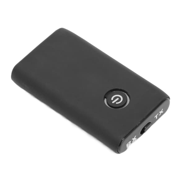 Bluetooth 5.0 sender/mottaker multifunksjonell 2-i-1 trådløs adapter med 3,5 mm jack for TV CD hjemmekino