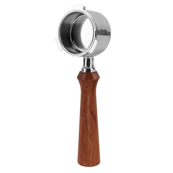 51 mm Bottenlös Kaffeeportafilter 3 Ohren Einzellagiger Portafilter Kaffeemaschine Bottenloser Filter für Delonghi F Redwood