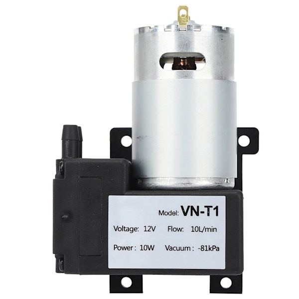 VN T1 Micro DC Vakuumpumpe Mekaniske deler Lavstøy industrielt tilbehør (DC12V)