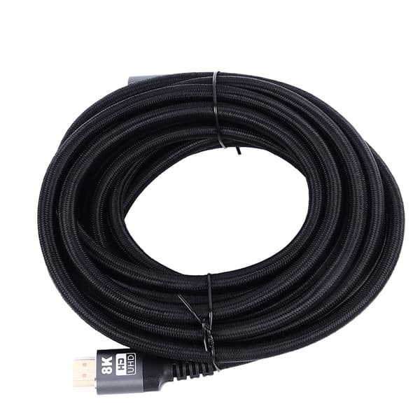 HD Multimedia Interface-kabel Guldpläterad 8K-stödd 48 Gbps Dynamisk HDR VRR QMS HD-kabel för TV-datorskärm Typ 1 5 meter