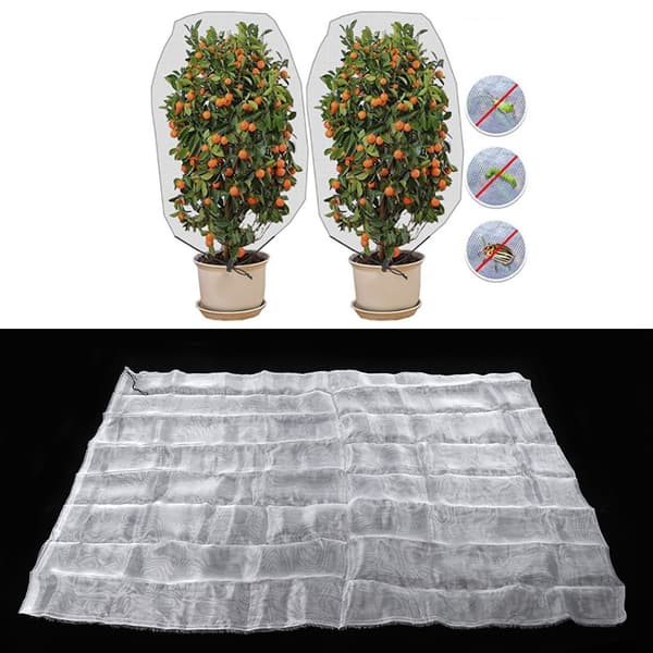1,8x2,1m Trädgårdsgrönsaker Frukter Blommor Växtskyddsnät Växthustillbehör