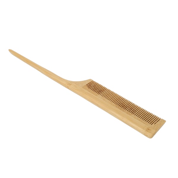 Bamboo Beard Comb Professional Home Kampaamo Pehmeät hampaat Hiusten irrotuskampa muotoilutyökalu miehille naisille
