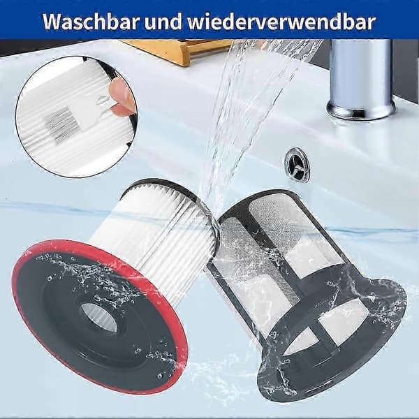 2 filtre til Bosch Unlimited 6 støvsugertilbehør reservedele KIT