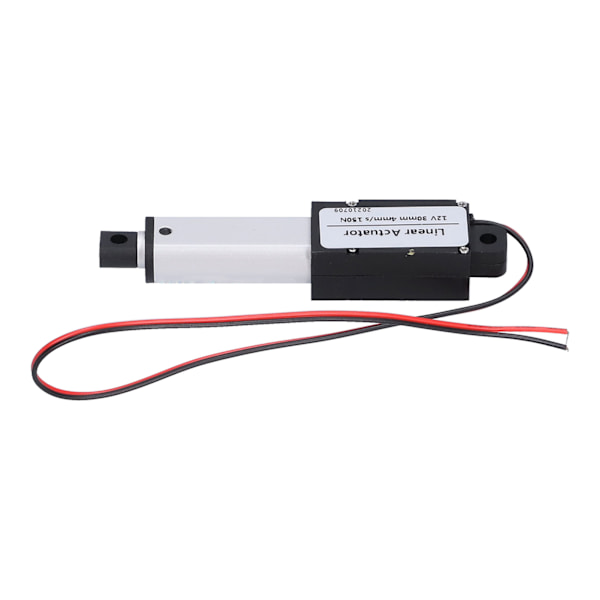 Linjärt ställdon 30 mm DC 12V brusreducerande kortslutningsskydd Vattentätt Mini Elektriskt linjärt ställdon4mm/s-150N