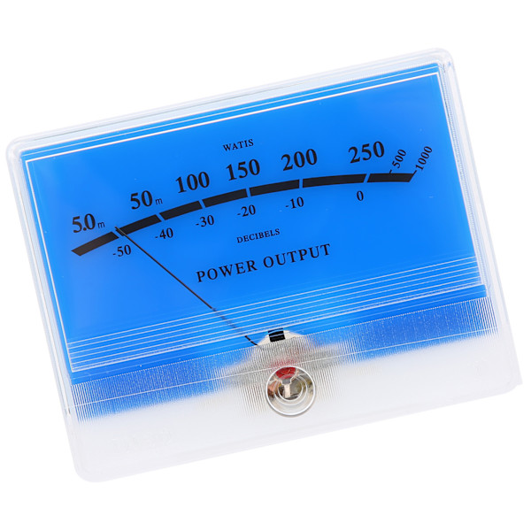 TN-90A-BGB-S0466 VU Meter Header Pointer Amperemeter Niveaumåler Lydeffektforstærker