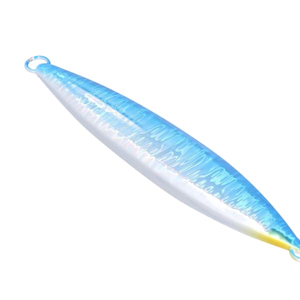 Sjøfiske Jernplate Kunstig Simulering Sluk Agnfiske Tilbehør for Dyphavsfiske Blå