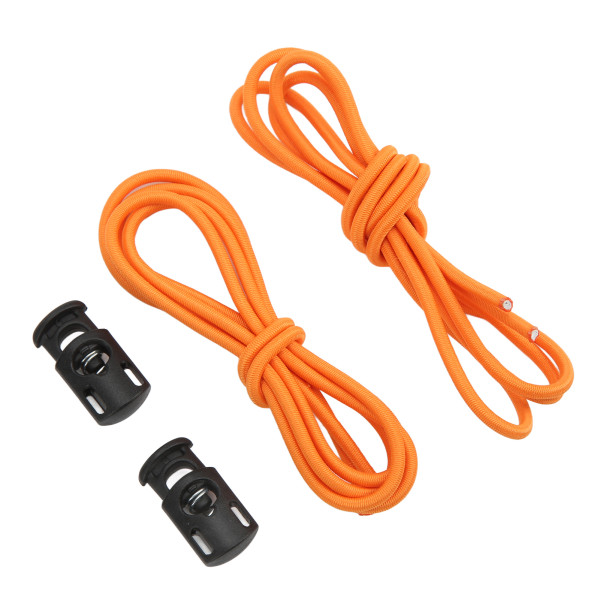 2 STK Elastisk gummi Svømmebrille erstatningssett Dykking Snorkelstropp Snor Justerbar TauOrange