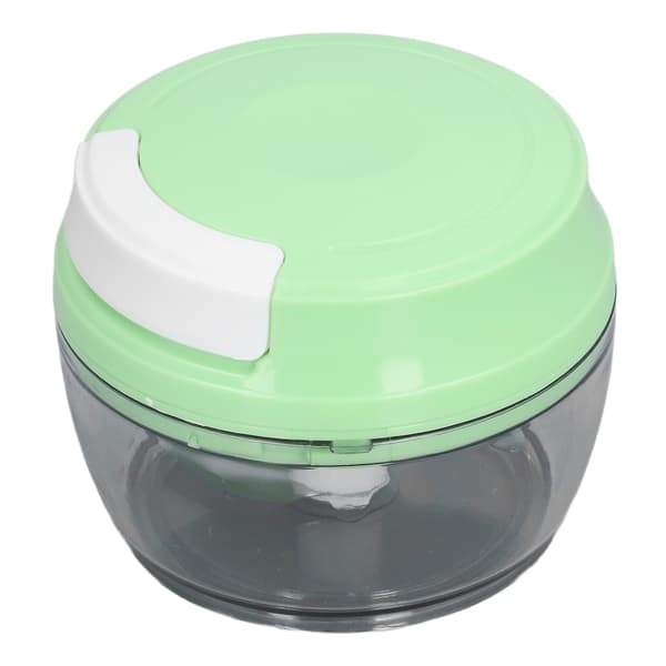 Mini Manuell Mathakker Multifunksjonell Håndholdt Matprosessor for Grønnsaker Hvitløk 150ML