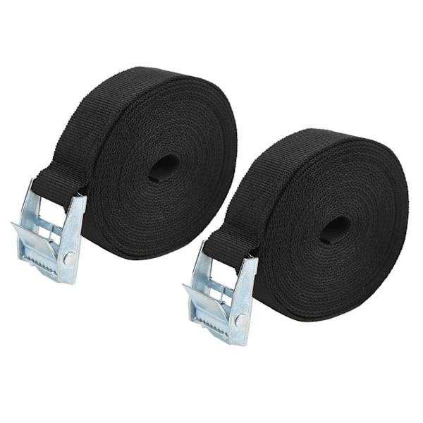 2 kpl kiinnityshihnaa 25 mm sinkkiseospaineella kestävä anti-murtuma kiinteät hihnat niputettuihin raskaisiin esineisiin (3 metriä)