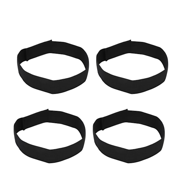 4st Peruk Kanter Elastiska band Bra elasticitet Multifunktionell bredd 3,5 cm Stretch Pannband för Hem Skönhetssalong