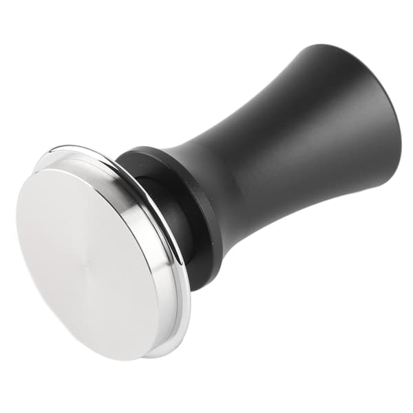 Kaffetamper Kaffepulverpressehammer Rustfrit Stål Konstant Tryk til Kaffetilbehør Sort 53mm