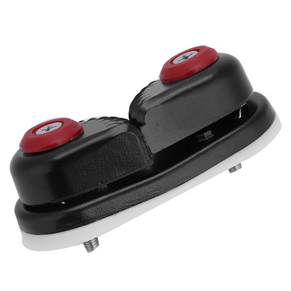 Holdbar Hurtig Indgangs Båd Sejlads Sejlbåd Kugleleje Reb Cam Cleat Sort Tilbehør