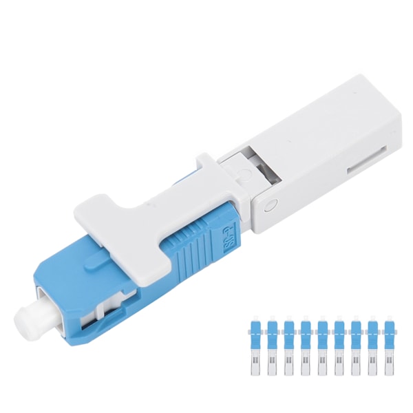 10 stk Fiberoptisk hurtigkobling Innebygd type SC/UPC Kald optisk rask tilkobling
