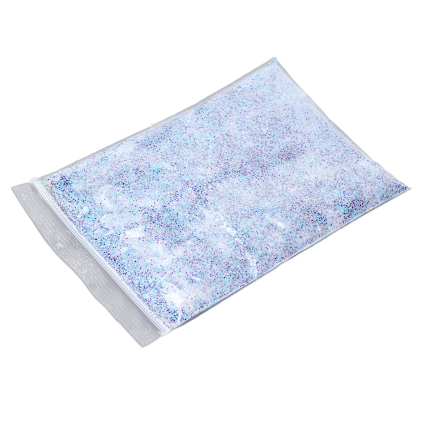 Fasjonabelt negleglitterpulver manikyr kunststøvsandpulver DIY neglekunstglitterpulver 50g04#