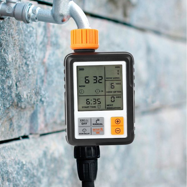 Automatisk smart LCD-display elektronisk havevandingstimer vandingsanlæg controller