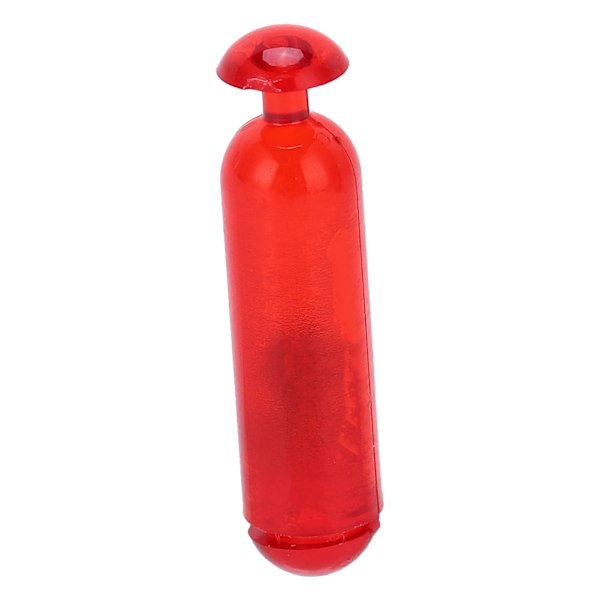 50 stk 21 mm plastskrangler Shake fiske lokke agn innsettingsrør skrangler for myk fisk rød
