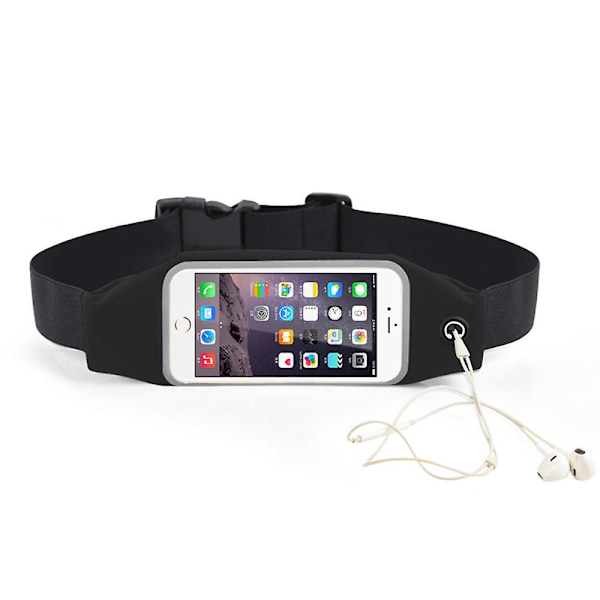 Vedenpitävä vyölaukku, kaksoistaskut kosketusikkunalla iPhone 14, iPhone 13 Mini/iPhone 13/iPhone 13 Pro, iPhone 12/12 Pro, iPhone 11 Pro Max/X/XR -puhelimille,
