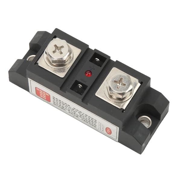 DC till AC Solid State Relä Industriellt SSR Relä med LED-indikator 3‑32V Ingång 24‑480V Utgång