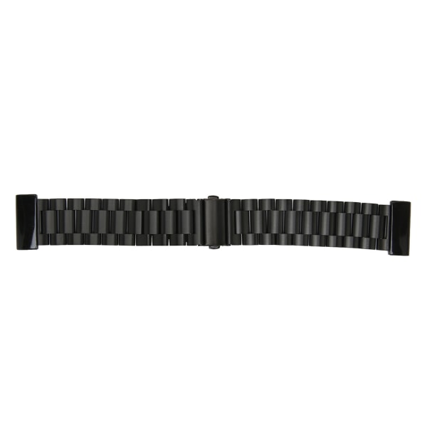 Klockarmband i rostfritt stål, justerbart watch med 2 snäppfästen 26 mm för Fenix ​​7X 6X 5X Svart