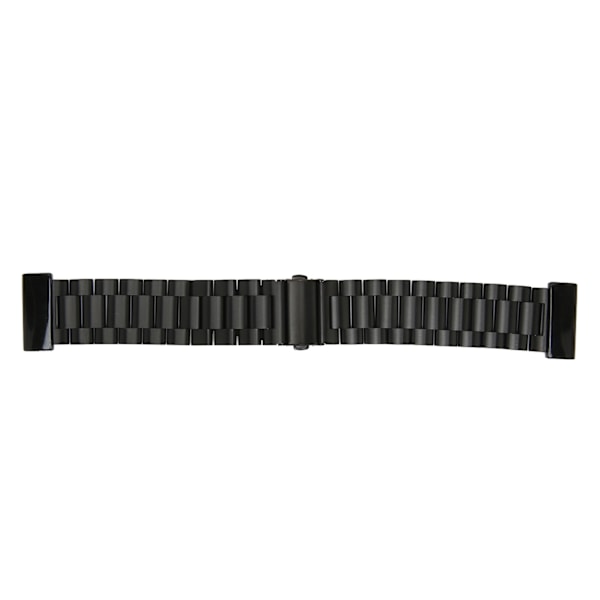 Rustfrit stål urrem Justerbar erstatningsurrem med 2 trykknapper 26 mm til Fenix ​​7X 6X 5X Black