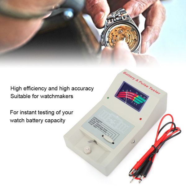 Quartz rörelsedetektor Watch Batteritestare Watch Reparationsverktyg Tillbehör