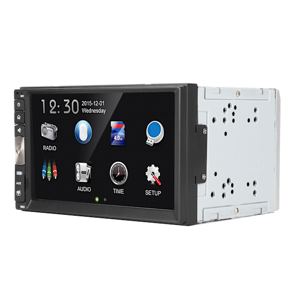 7 tuuman HD-auton MP5-soitin FM-radio multimediatoisto 2Din digitaalinen kosketusnäyttö USB/muistikortti/Bluetooth