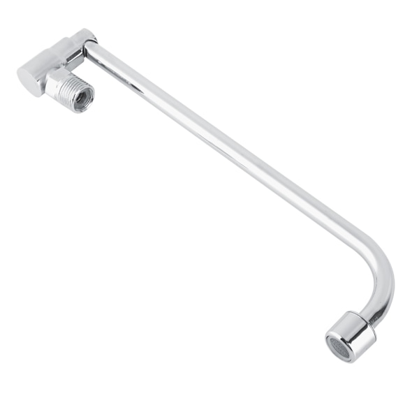 G1/2" Veggmontert Enkelthull Restaurant Kjøkkenvask Vannkran Kaldtvannskran (30 cm)