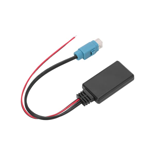 Bluetooth 5.0 Radio AUX IN-adapter ljudkabel ersättning för Alpine KCE‑236B CDE9885 9887