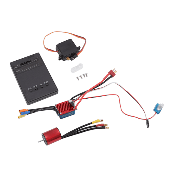 S2430 5800KV Harjaton Moottorisarja 25A ESC 2.2KG Metal Servo DIY Ohjelmointi Kortti Yhdistelmä 1/16 1/18 RC Autoon