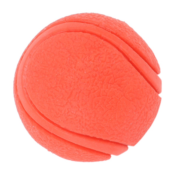 Hund leksak boll gummi flytande hund boll interaktiv valp tänder rengöring husdjur tugga leksak M röd