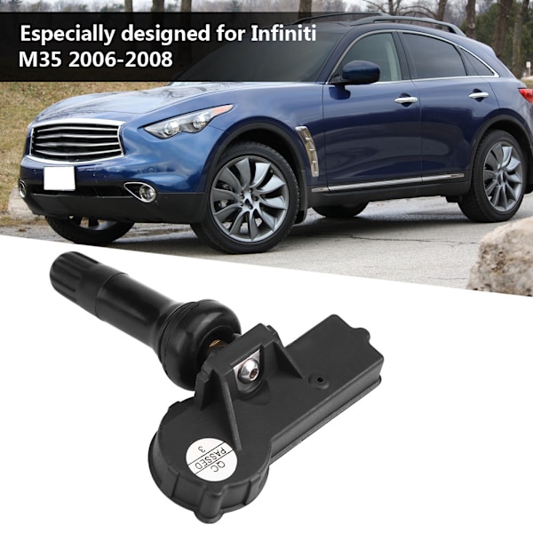 40700-CD001 Sensor för däcktrycksövervakningssystem (TPMS) till bil, kompatibel med Infiniti G35 M45 Nissan Xterra