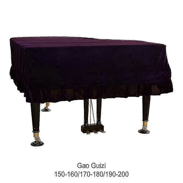 Nylon-suojapiano erinomaiseen turvallisuuteen ja hoitoon pianolle musta150-160