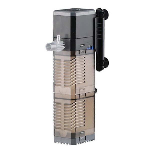Akvariefilter 3-i-1 Akvarium Dränkbar Pump Vattenpump för Akvarium 25W