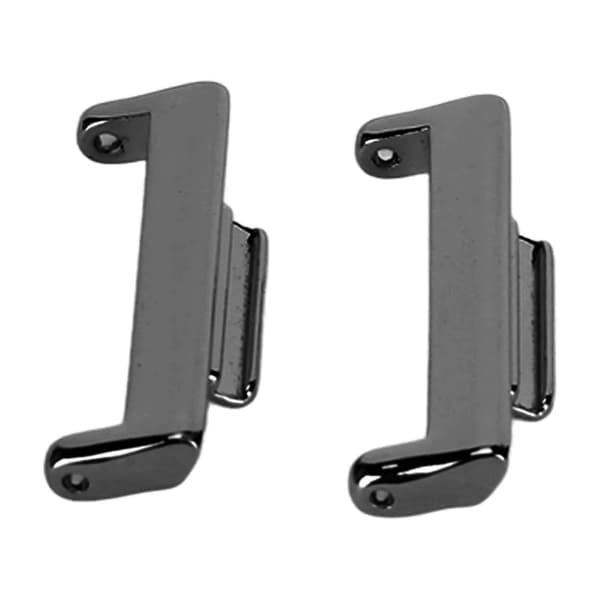 2 stk. urremforbinder metal enkel stilfuld urremforbindelsesadapter erstatning til FIT 2 20 mm indvendig diameter sort