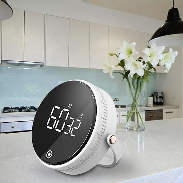 Digital Køkken Timer med Høj Alarm og Nedtællings Stopur