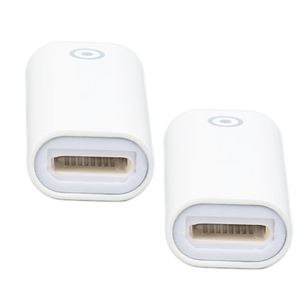 2 kpl lataussovitinta Pieni kompakti kynän lataussovitin Vaihto IOS-kynälle Lightning-liittimelle Lightning-liittimelle