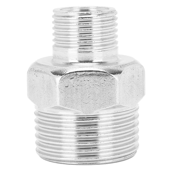 G1/2in udvendigt gevind til 1in udvendigt gevind fitting rør adapter stik tilbehør