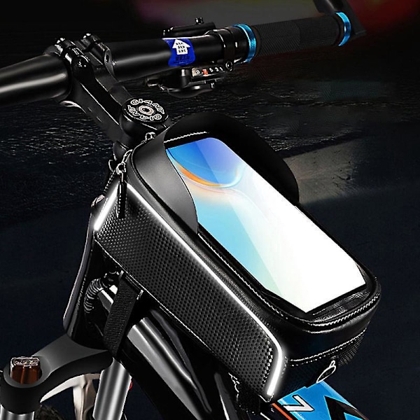 Vattentät Lättvikts Telefonhållare för Cykel med Hårt Skal 3D Hård EVA Tillbehör
