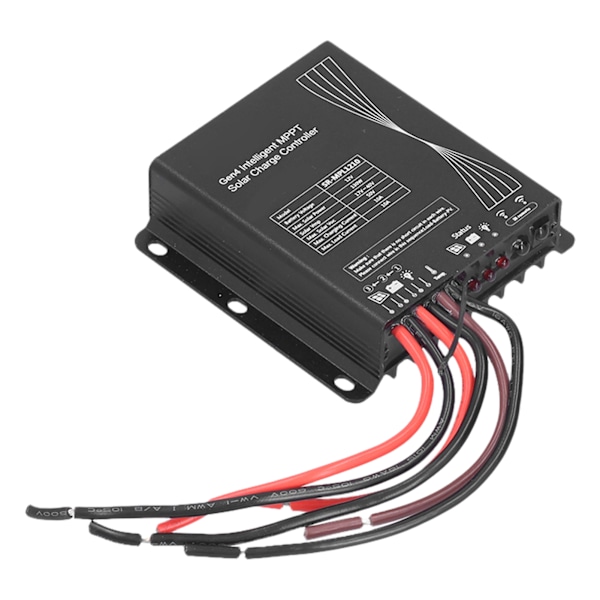 12V 10A 130W MPPT Solcellsladdningsregulator Urladdningsregulator IP67 Skydd för Hushåll RV Båt