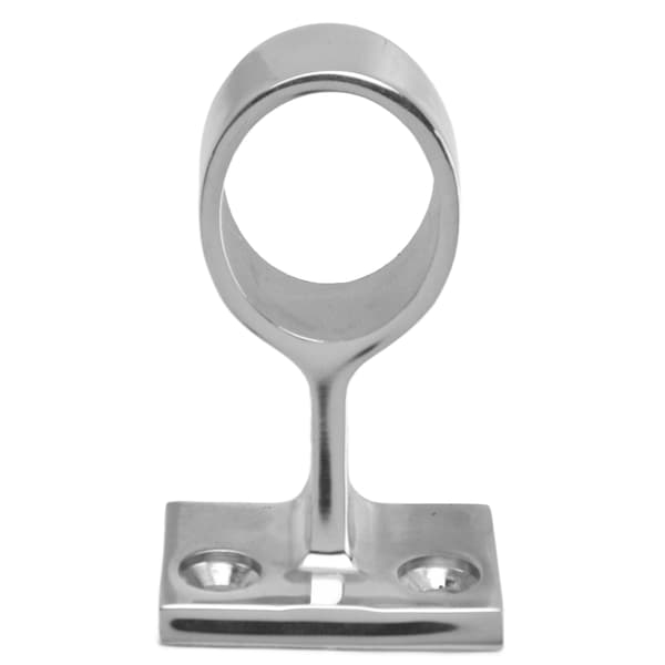 Båd Håndrækværk Base 316 Rustfrit Stål Håndrækværk Fitting 60 Graders Tilbehør til Skib Φ25mm (1in)