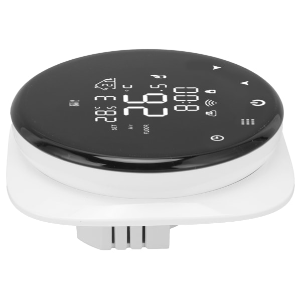 16A Smart WiFi-termostat for vann/elektrisk gulvvarme Vanngasskjel AC90‑240V