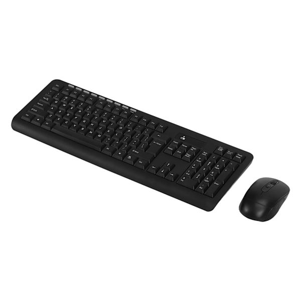 Tangentbord och mus 2.4G trådlös lågbrus mini tangentbord och mus combo för hemmakontor