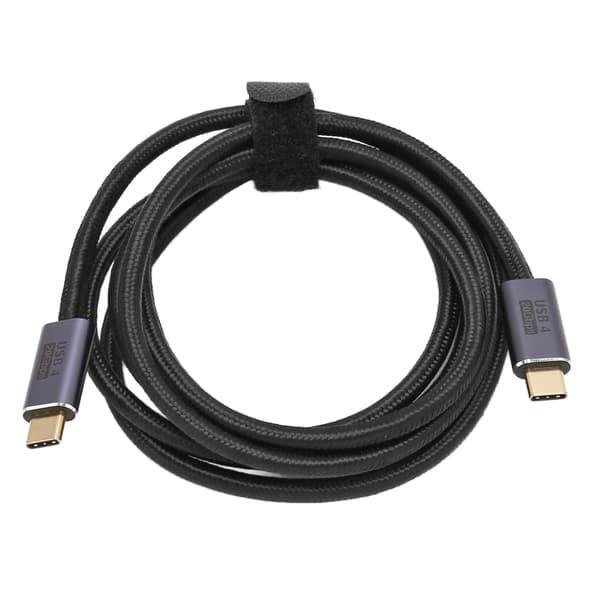 USB 4.0-kabel multifunktionell 20 Gbps höghastighetsöverföring HD 8K 60HZ stöd PD100W Typ C till Typ C-kabel 150 cm