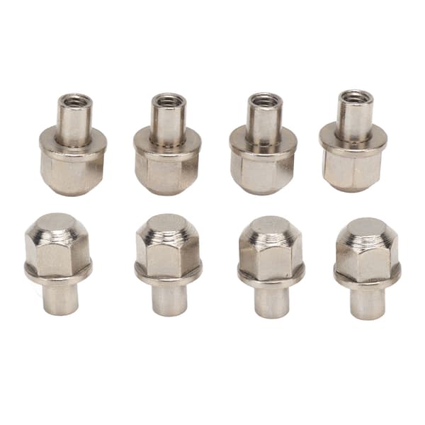 8 stk RC Hex Hjulnavmutter Universal 12mm Drivadapter Forlengelseskolonne Rustfritt Stål