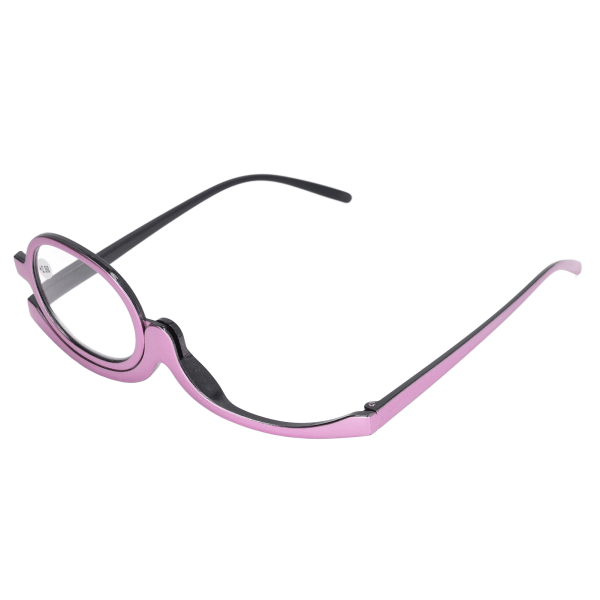 Kosmetiska glasögon Repsäker lins Förstoringsglas Makeup Läsglasögon för resesällskap +2,00