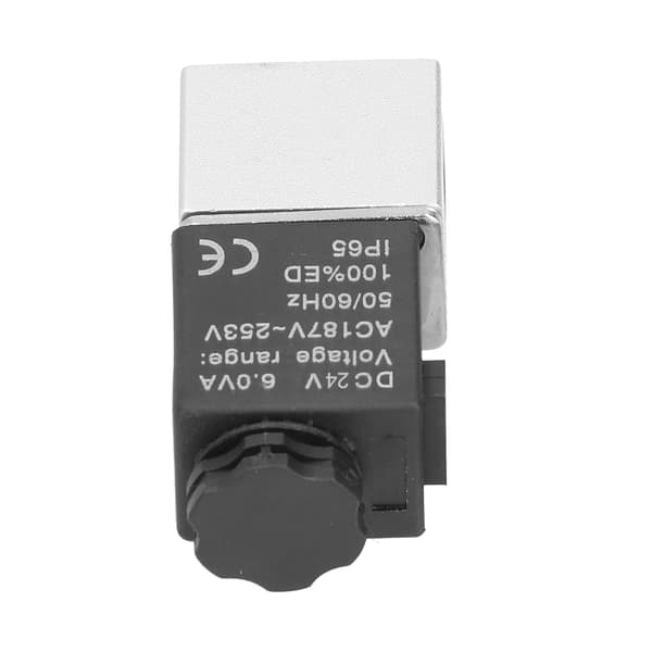 2V025-06 2-positions 2-vejs magnetventil normalt åben stabil holdbar elektromagnetisk ventil DC24V