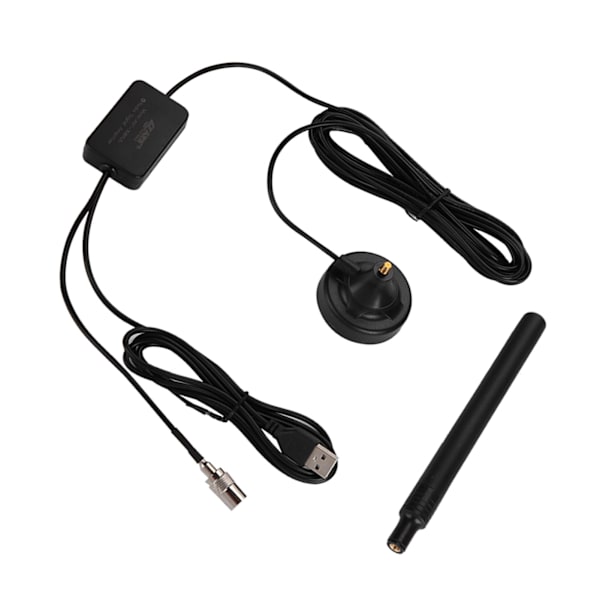 Kotitalouksien 25 dB High Gain FM-radioantenni Erittäin herkkä USB -FM-antenni matalalle lattialle