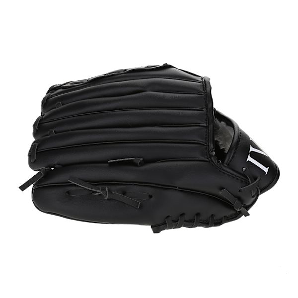 Aikuisille tarkoitettu baseball-hanska vasemmalle kädelle harjoitteluun ja kilpailuun (musta)